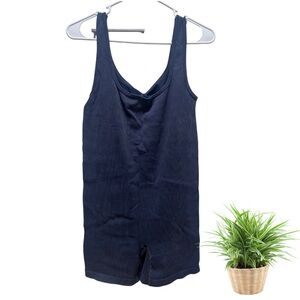 Hippie Rose Navy Blue Sleeveless Romper